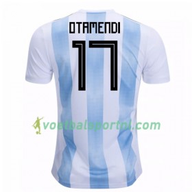 Argentinië Otamendi 17 Thuis Shirt WK voetbal 2018